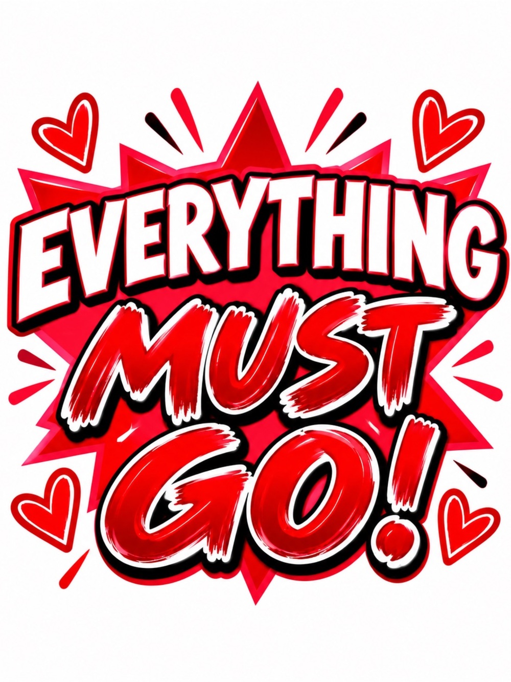 Everything Must Go!!!